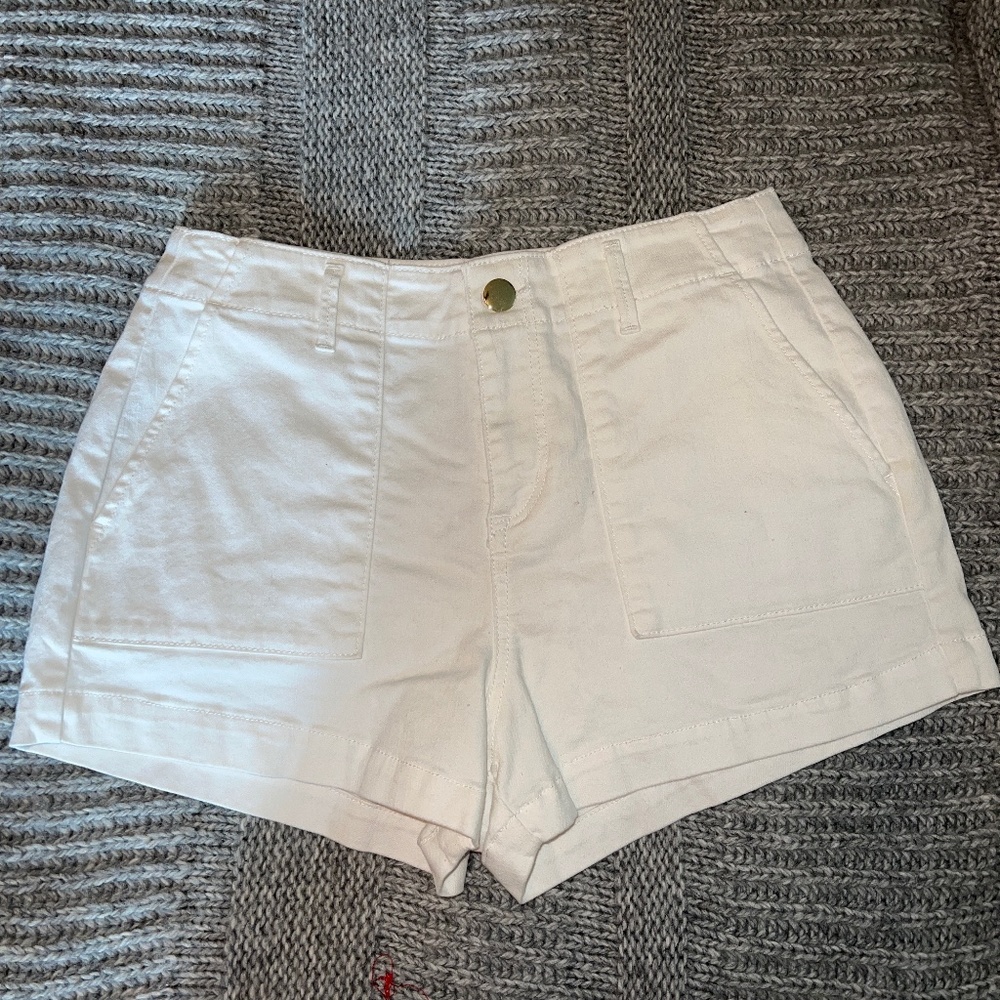 Loft white shorts